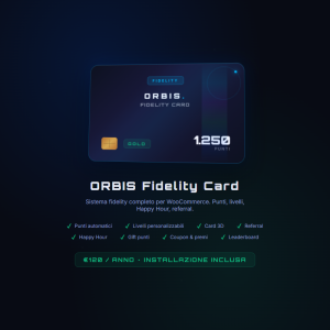 Vortis Fidelity Card - Plugin WooCommerce